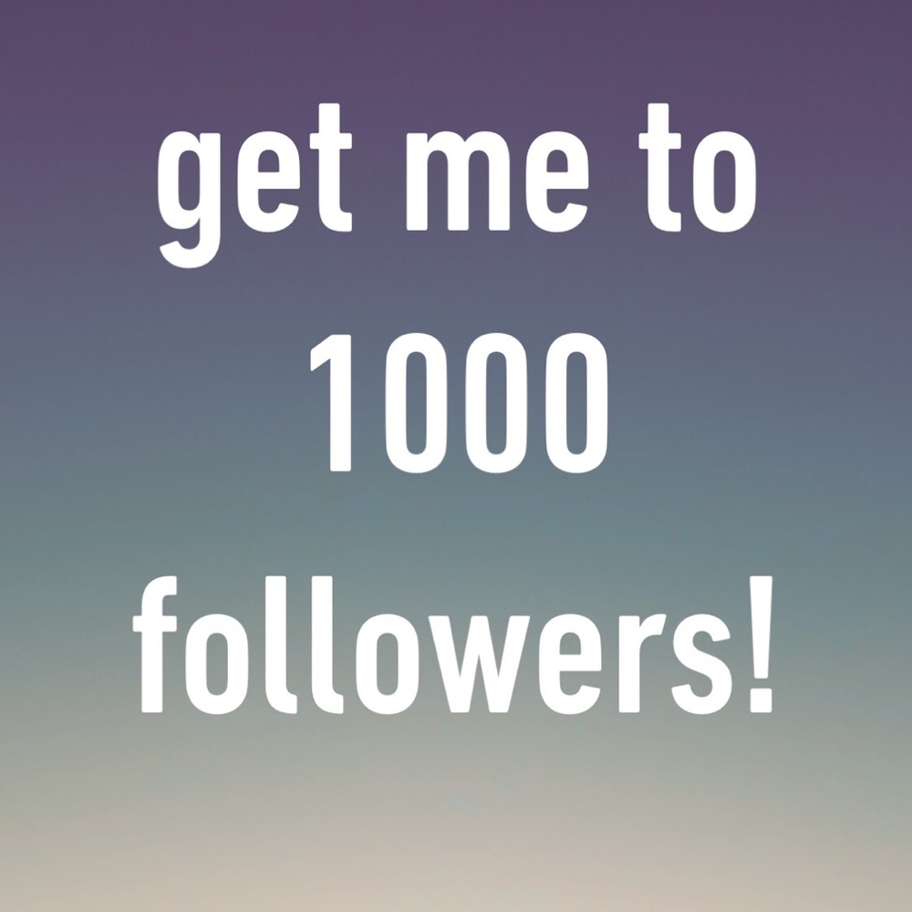 help me get as many followers as i can please!
